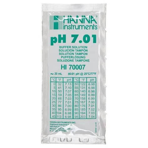 Калібрувальний розчин HANNA pH 7.01 - 20мл, фото 1