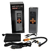 Портативний компресор з вбудованим акумулятором NEXPOW MS22C (Li-Ion, 6000 mAh, 60W), фото 3