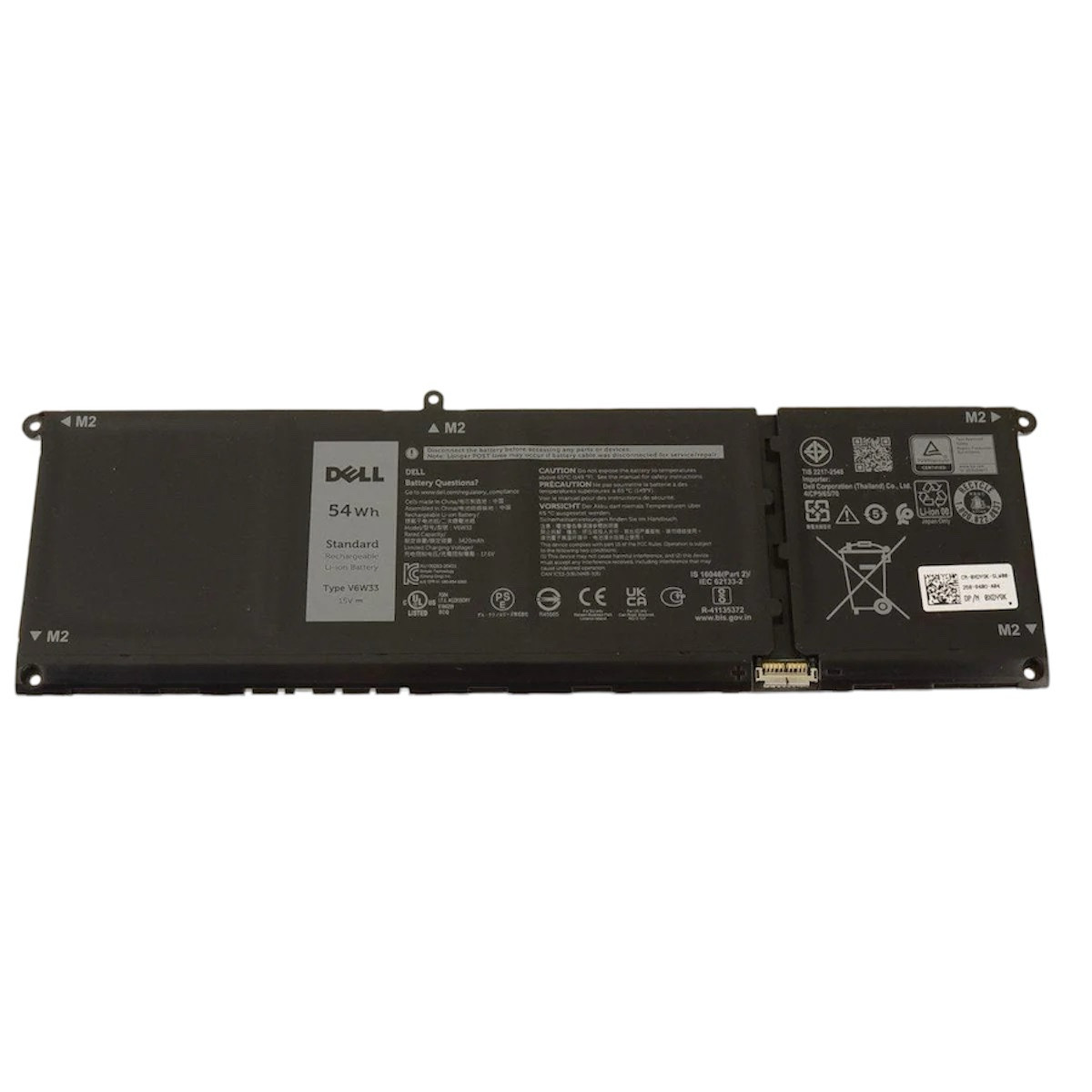 Оригінальна акумуляторна батарея до ноутбука Dell Inspiron 5510 5515 5518 7415 5625 5630 5635 - V6W33