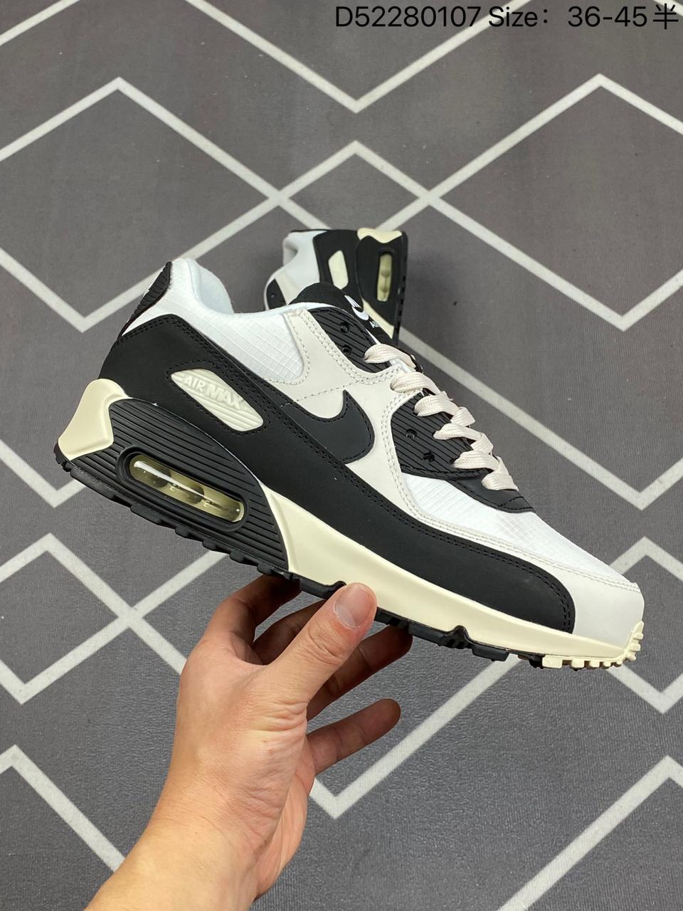 Кроссовки мужские Nike Air Max 90 Phantom "Beige/Black" / DQ8974-100