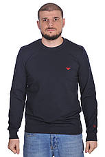Світшот чоловічий Armani 24-24K-5000 темно-синій, фото 2