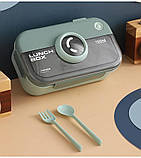 Ланч-бокс Yakada 1100ml Green (7_01190), фото 5