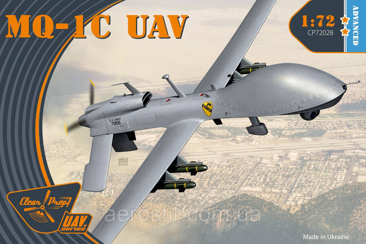 MQ-1C Grey Eagle 1/48 Clear Prop Models 72028