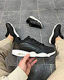 Кросівки чоловічі зимові чорні з білою підошвою 44, фото 2