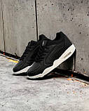 Кросівки чоловічі зимові чорні з білою підошвою 44, фото 3