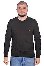 Світшот чоловічий Armani 24-24K-5000 чорний, фото 3