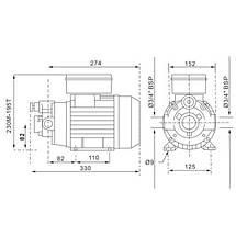 Комплект для перекачування масла REWOLT RE SL70-E-KIT (насос, пістолет, лічильник, шланги), фото 2