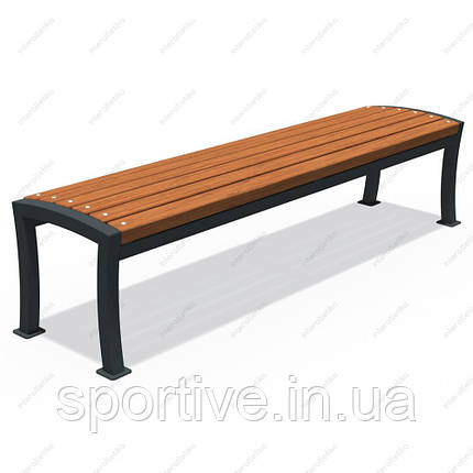 Лавка паркова Хвіля InterAtletika LP002.1, фото 1