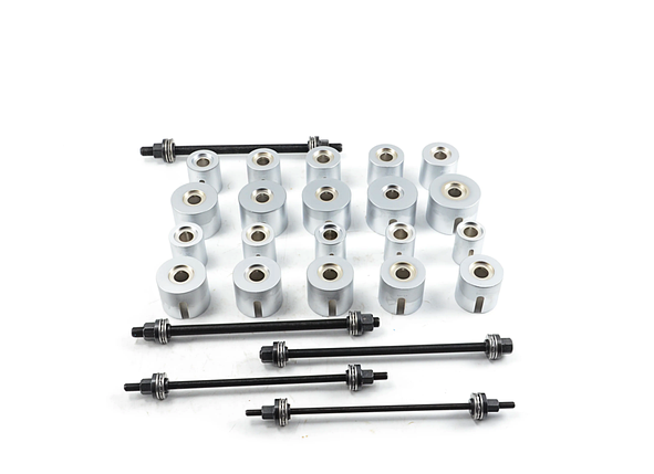 Набір для демонтажу сайлентблоків універсальний, 27 предметів REWOLT T2036, фото 2