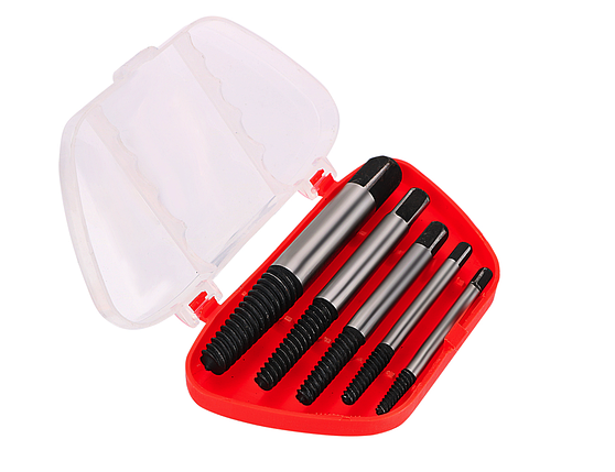 Набір гвинтових екстракторів 5 пр. REWOLT (T2043), фото 1