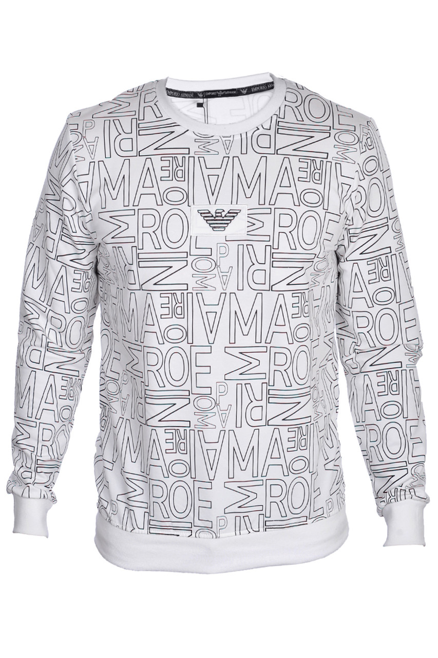 Світшот чоловічий Armani 24-24K-5036 білий