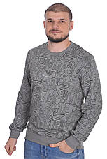 Світшот чоловічий Armani 24-24K-5036 сірий, фото 4