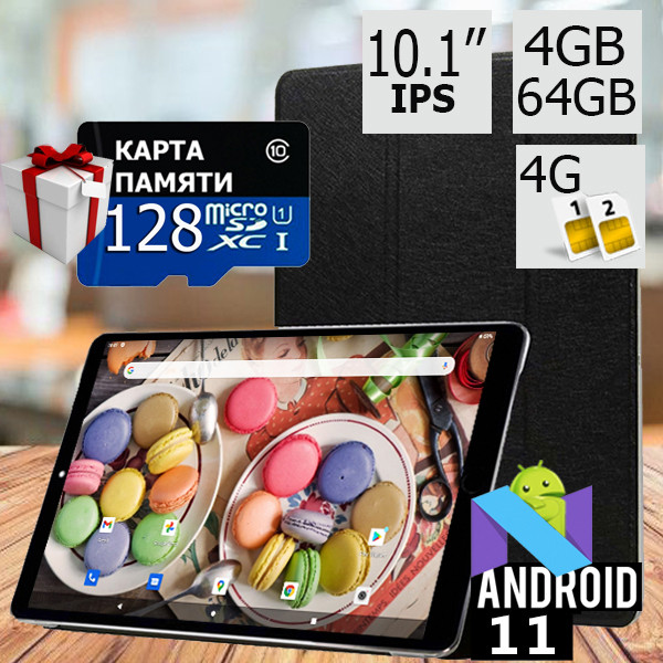 Планшет-телефон ASUS X Pad PRO 10 LTE IPS 4/64 4G + Чохол та Карта пам'яті 128ГБ у Подарунок!