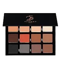Палетка тіней Viseart Visepro Neutral Mattes 25e  Anniversary Palette