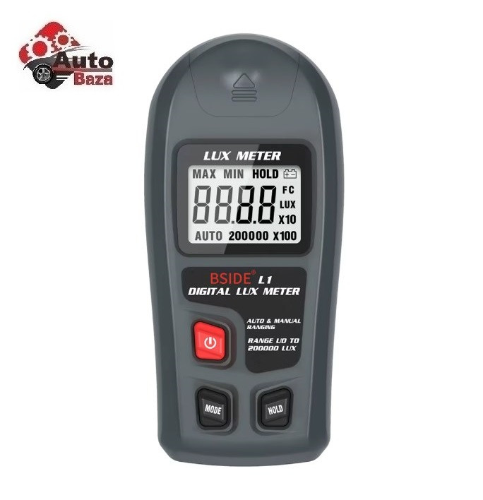 Люксметр цифровий BSIDE L1 LUX METER 0-200000 люкс вимірювання освітленості фотометр, Люксметр BSIDE L1 цифровий