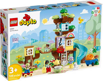 Конструктор LEGO Duplo Будиночок на дереві 3в1 10993