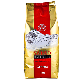 Кава в зернах Swisso Kaffee Crema 1кг