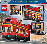 Конструктор LEGO City Червоний двоповерховий екскурсійний автобус, фото 9