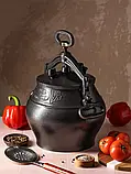 Афганський казан-скороварка Rashko Baba чорний 5 л (4-5 порцій), фото 6