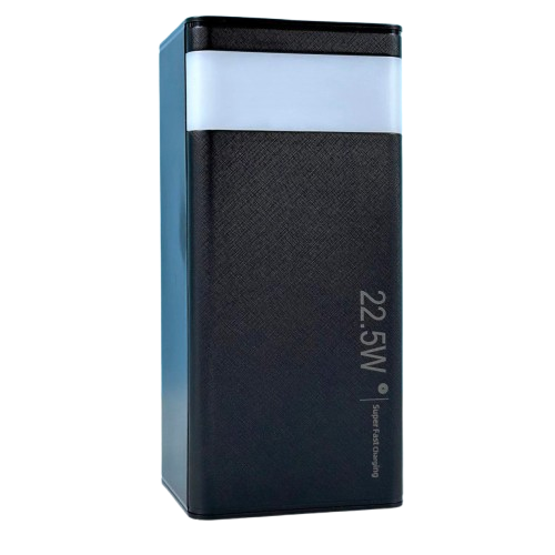 Портативний акумулятор Power Bank WUW-TUGII Y55 50000mAh PD22.5W Чорний