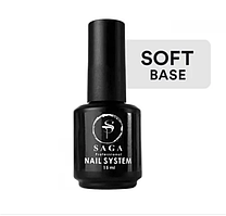 База для гель-лаку Saga Professional Soft, 15 мл