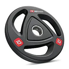 Диск олімпійський з хватом 10 кг 51мм Hop-Sport