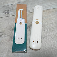 Ніж-овочечистка з неіржавкої сталі 2 в 1 у футлярі KNIFE Білий (KG-11910), фото 7