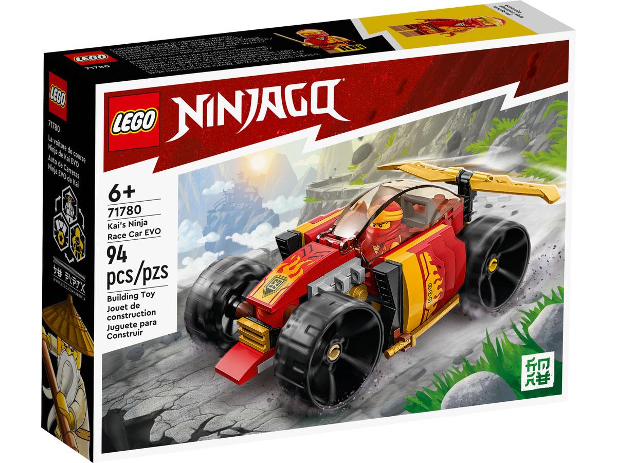 Конструктор LEGO NINJAGO Перегоновий автомобіль ніндзя Кая EVO