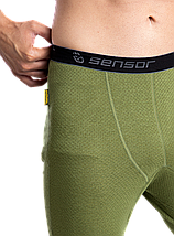 Чоловічі термоштани Sensor Merino DF, L (Safari), фото 2