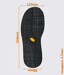 Підошва слід Bissell колір чорний арт. 115