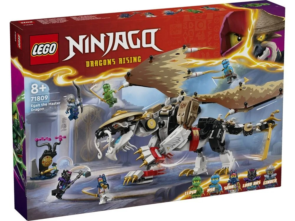 Конструктор LEGO Ninjago Еґалт Повелитель Драконів 71809