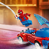 Конструктор LEGO Super Heroes Автомобіль для перегонів Людини-Павука та Зелений Гоблін із отрутою Венома, фото 9