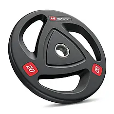Диск олімпійський з хватом 20 кг 51мм Hop-Sport