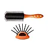 Щітка для укладання на гумовій основі 9-рядна Y.S. Park Straight Air Styler YS-T09 YS-T09 Orange, фото 4