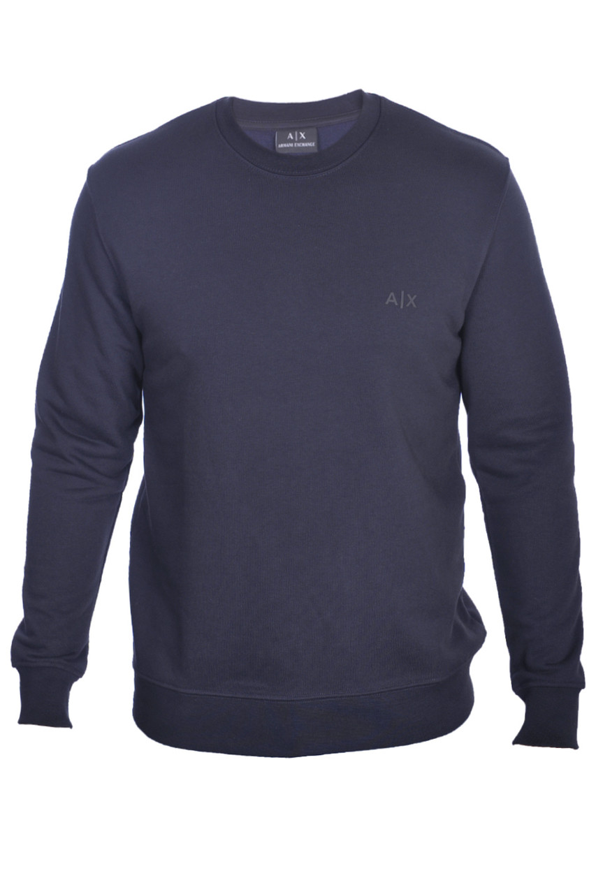 Світшот чоловічий Armani 24-A58552 темно-синій