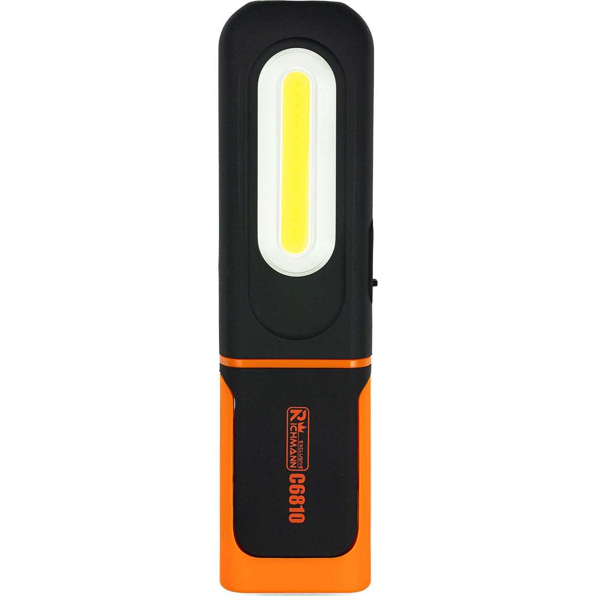 Лампа світлодіодна аккумуляторна 3 Вт COB LED + 2 LED Richmann (C6810)