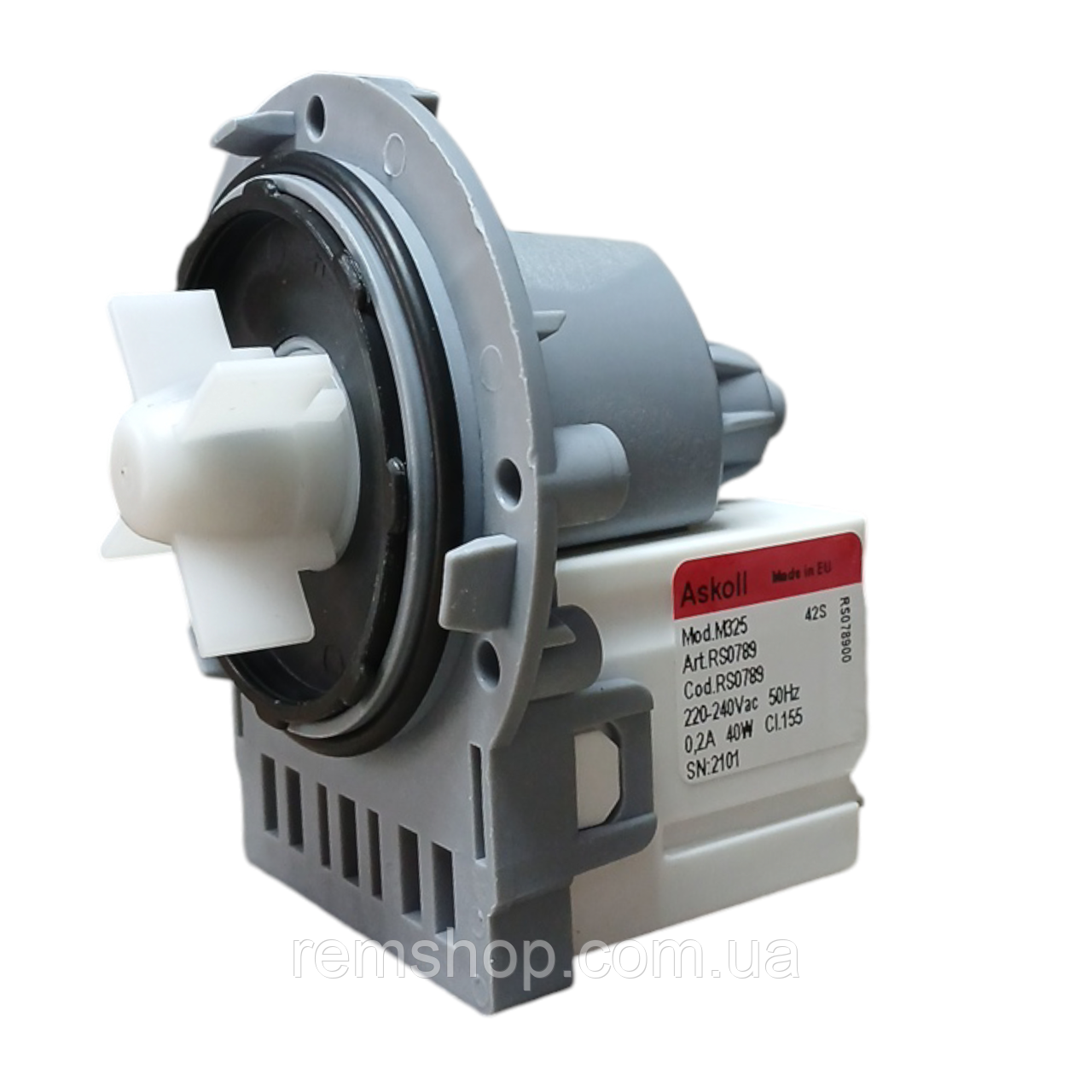 Помпа 40W/0.2A Askoll для пральної машини Indesit C00092264, M231/M325