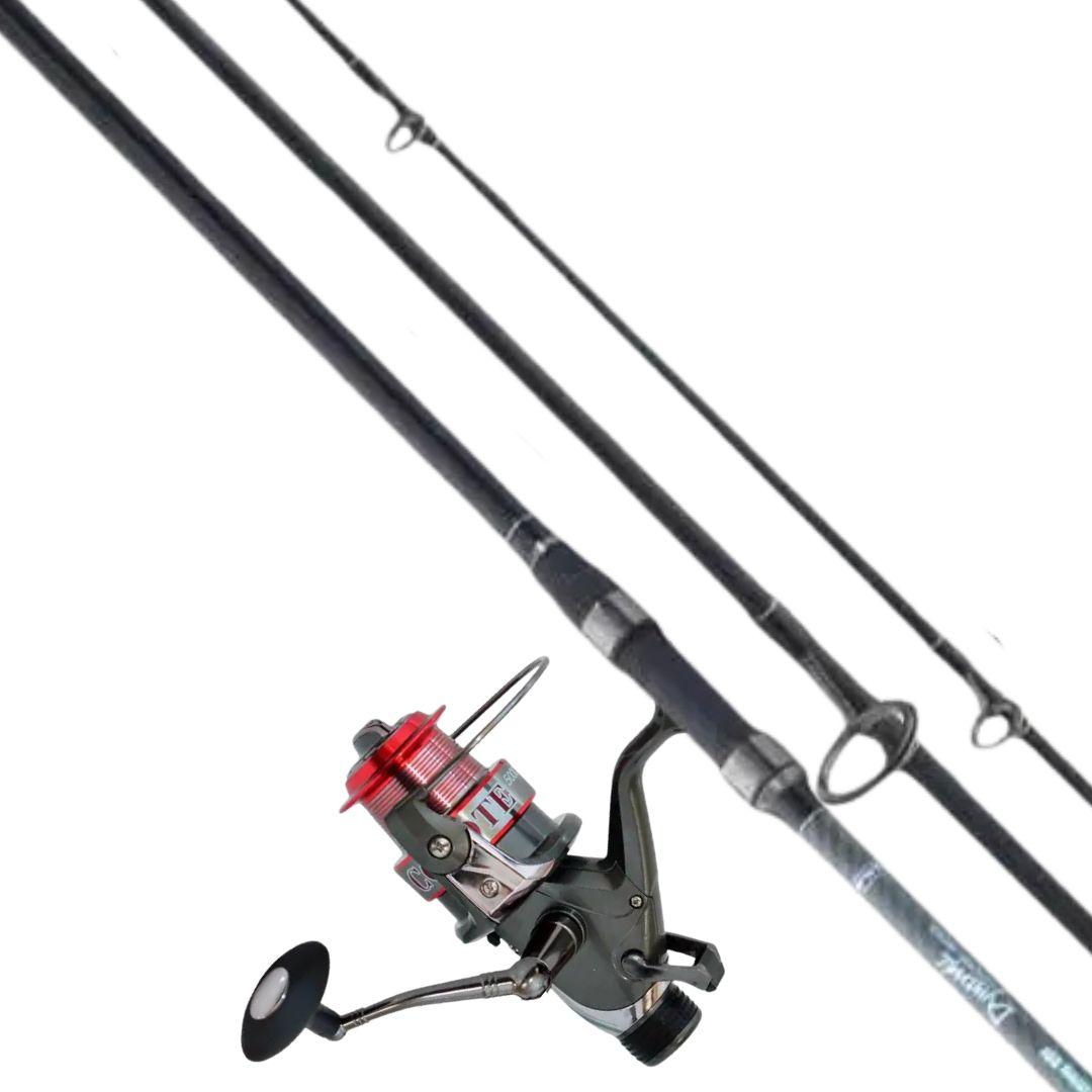 Карповий набір: Fishing ROI Dynamic Carp 3-секційне вудилище + котушка COYOTE 5000 Baitrunner RD 9+1 BB