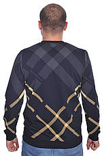 Світшот чоловічий Burberry 24-24K-8603 (24K-8616B) темно-синій, фото 4