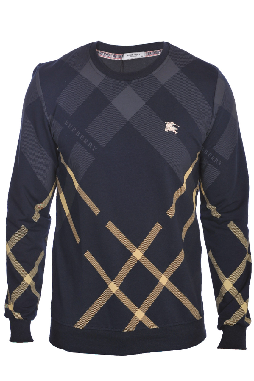 Світшот чоловічий Burberry 24-24K-8603 (24K-8616B) темно-синій