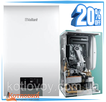 Двоконтурний конденсаційний газовий котел Vaillant ecoTEC plus VUW 26CS/1-5, фото 1
