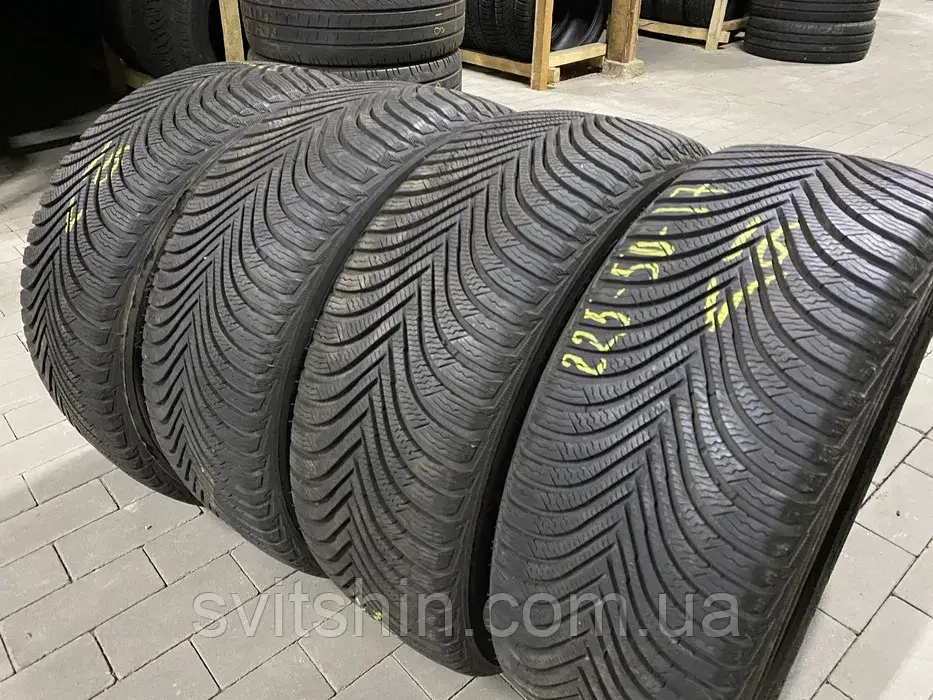 Зимові шини 225/50R17 Michelin ALPIN 5 7,5-8mm, фото 1