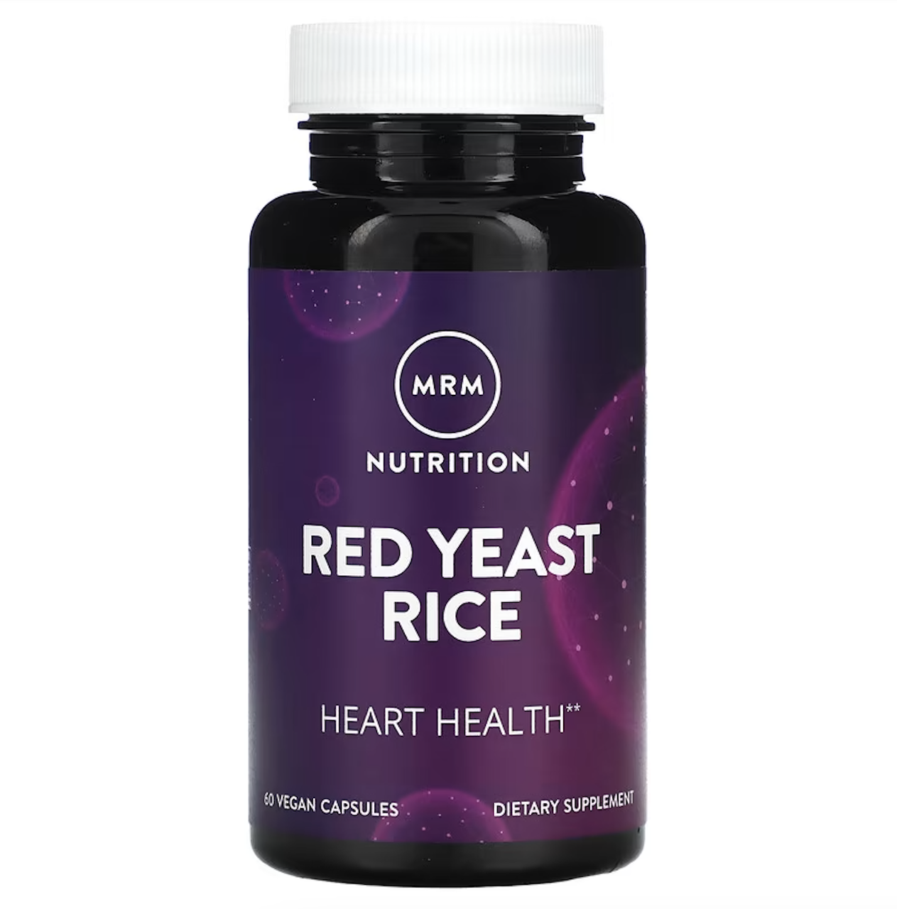 MRM Nutrition, червоний дріжджовий рис, 60 веганських капсул