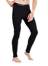 Чоловічі термоштани Sensor Merino DF, S (Black), фото 4