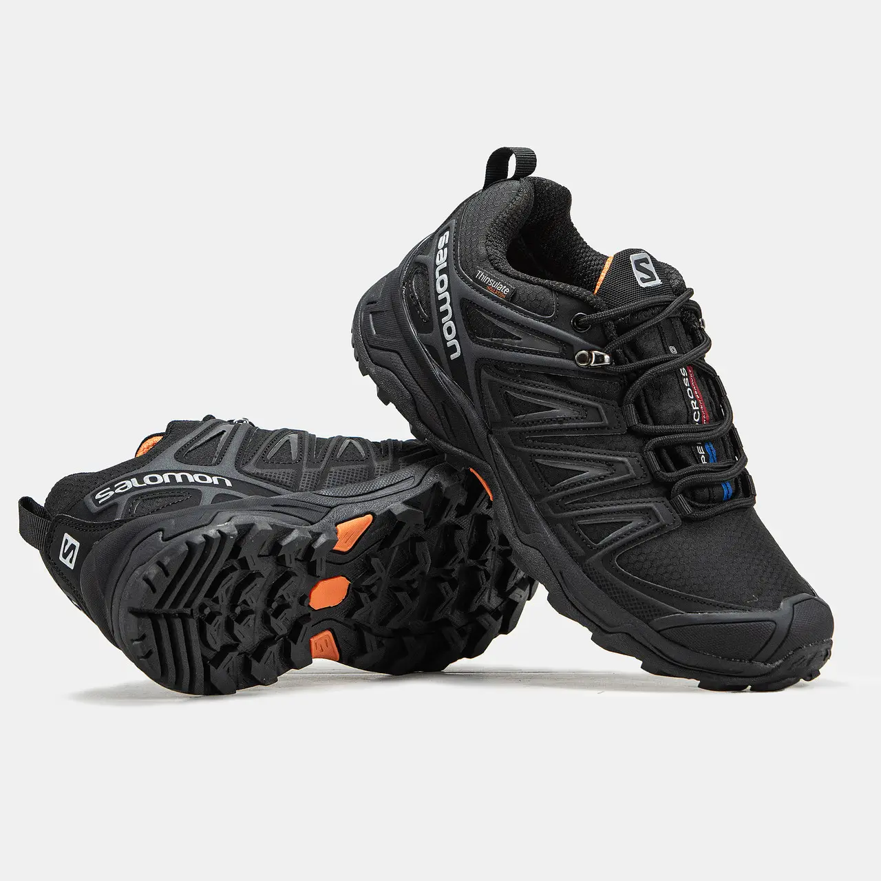 Чоловічі термо кросівки Salomon Speed Cross Pro Gore-Tex Thinsulate чорні водонепроникні