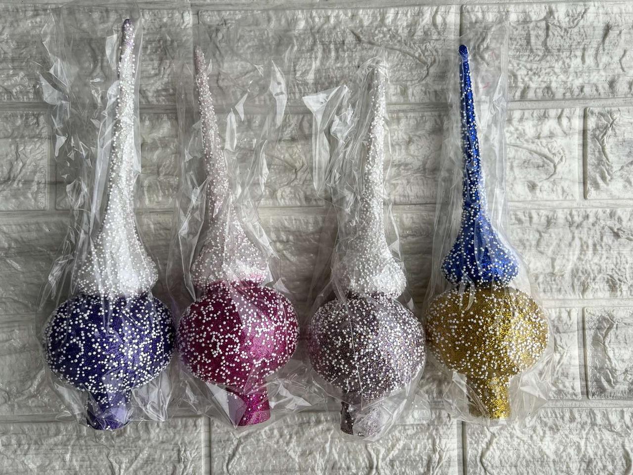 Верхівка на ялинку  | Новорічна прикраса |, фото 1