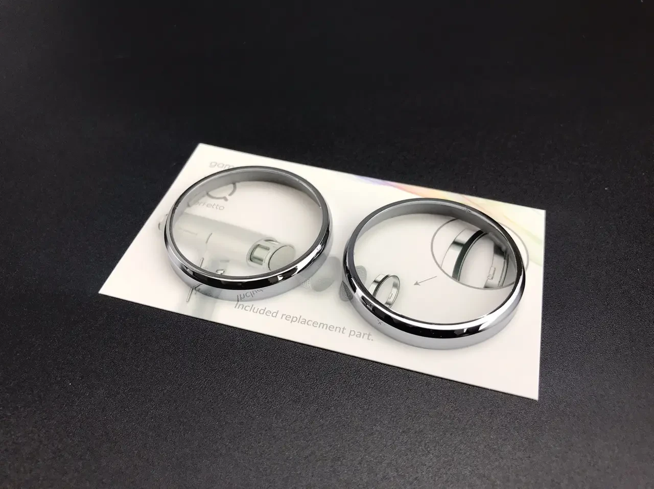 Запасні кільця для фена Gama PH6060 2шт сірого кольору (PHP6060Silver), фото 1