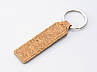 Брелок для ключів корковий з кільцем. 32мм 79х21мм, фото 4