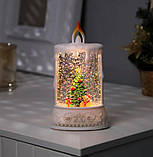 Нічник новорічний Свічка XMAS WDL 23005C 3577, фото 2