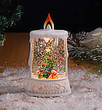 Нічник новорічний Свічка XMAS WDL 23005C 3577, фото 4